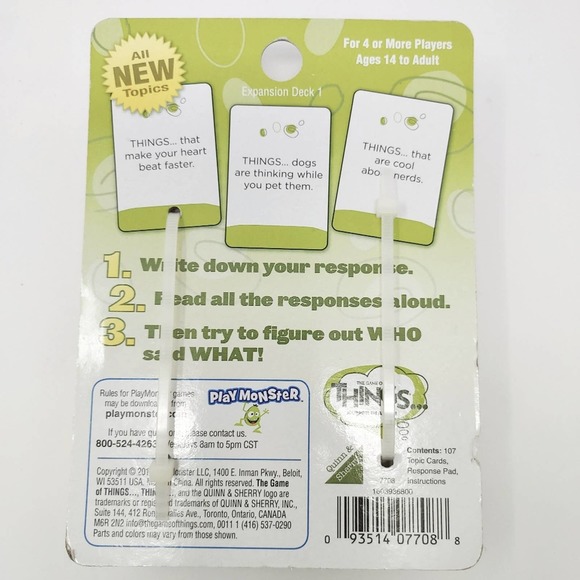 🔴3/$25 NEW "The Game of Things" Card Game - Picture 4 of 6